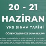 2026 YKS Takvimi ve Kritik Tarihler